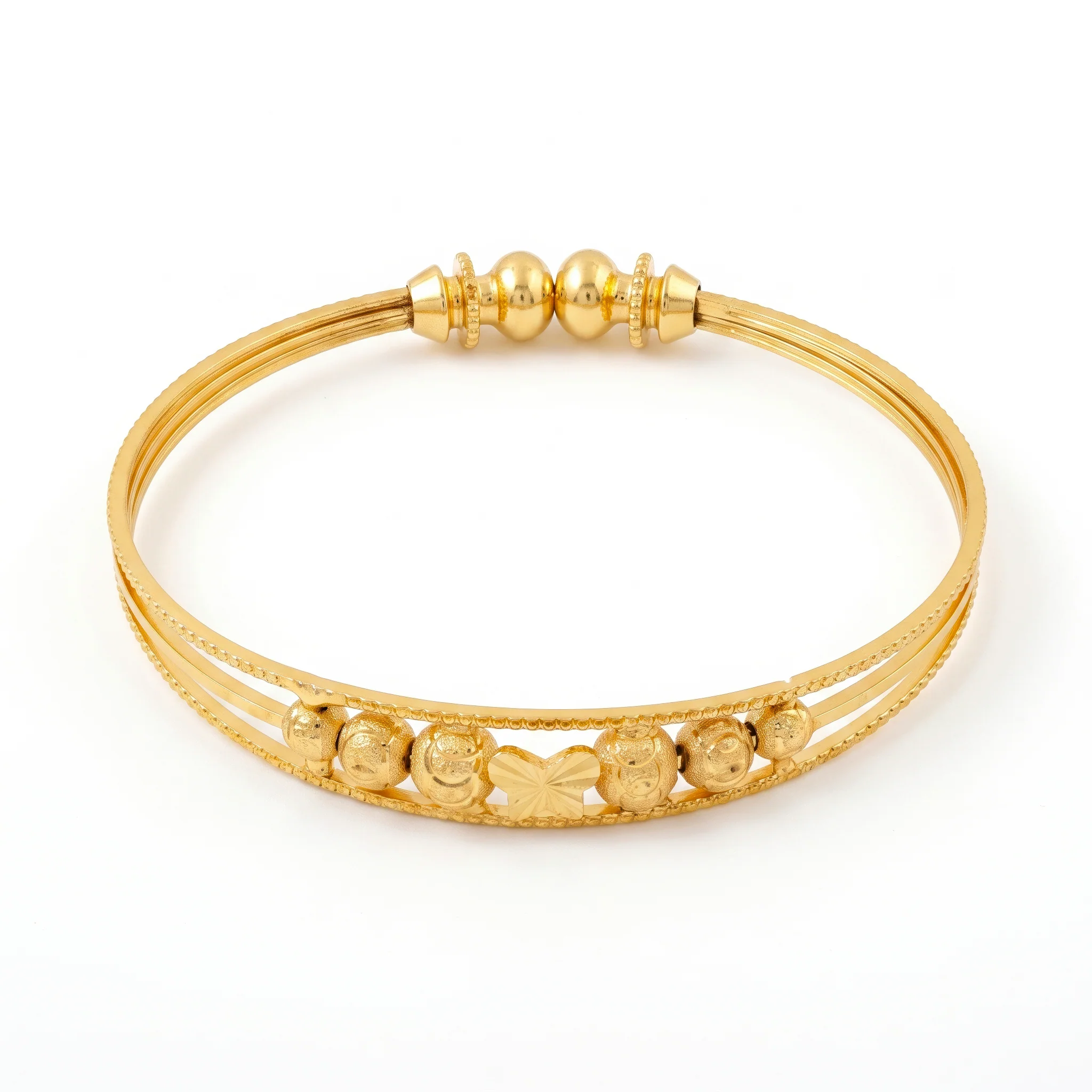 PRAO Bracelet Anti-Tarnish Butterfly Bangle (Adjustable Size) - Image 3