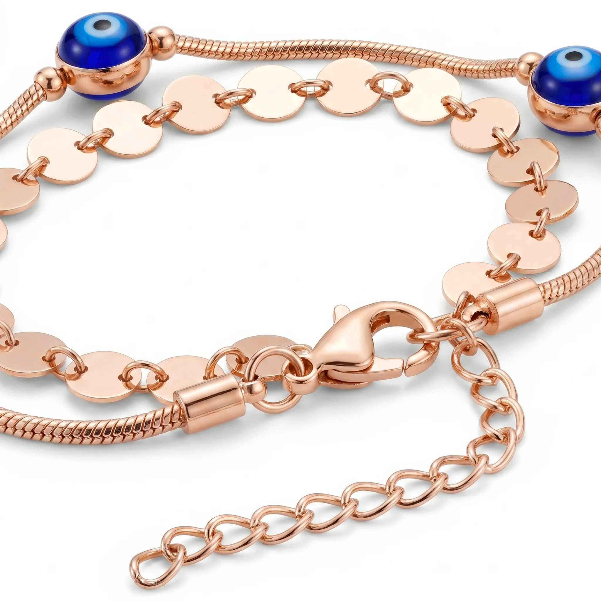 PRAO Anklet Anti-Tarnish Evil Eye Charm - Image 5