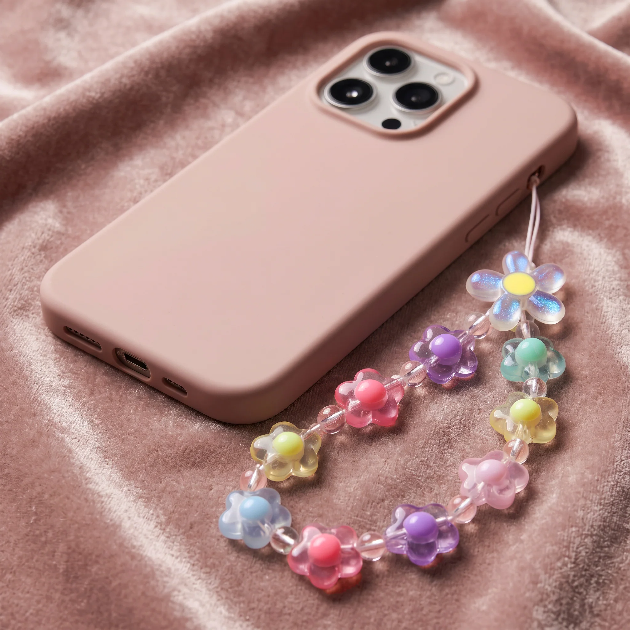 PRAO Mobile Charms Beaded Floral Charms - Image 4