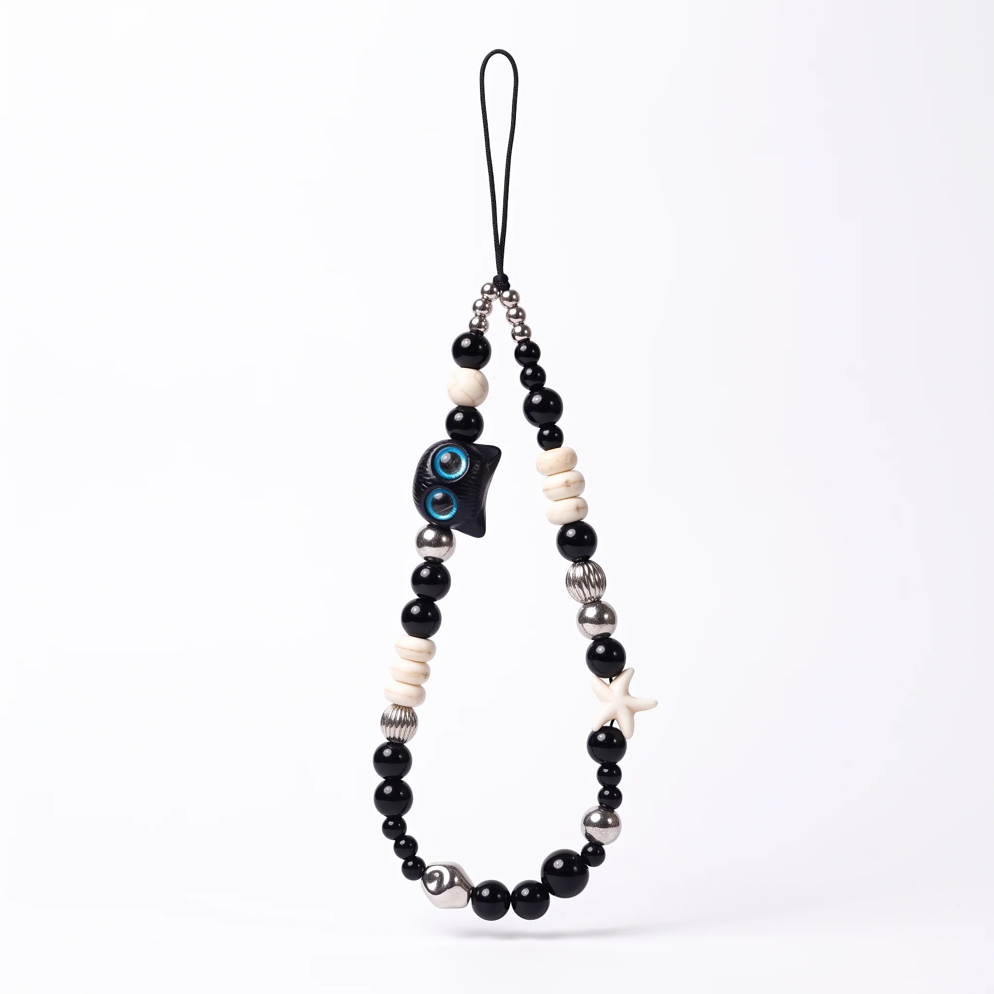PRAO Mobile Charms Black Cat Phone Charm Strap - Image 2
