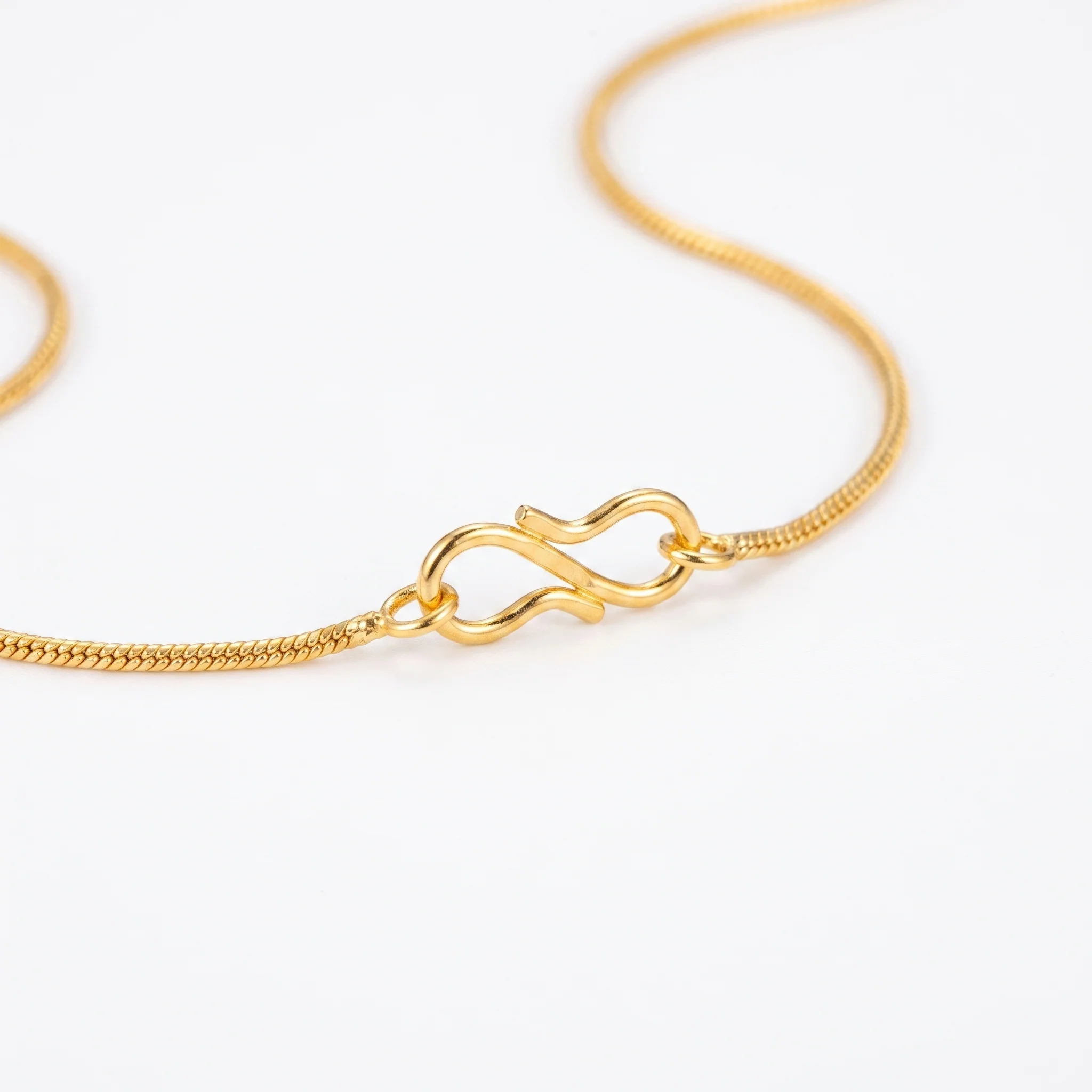 PRAO Necklace Anti-Tarnish Rope Chain - Image 5