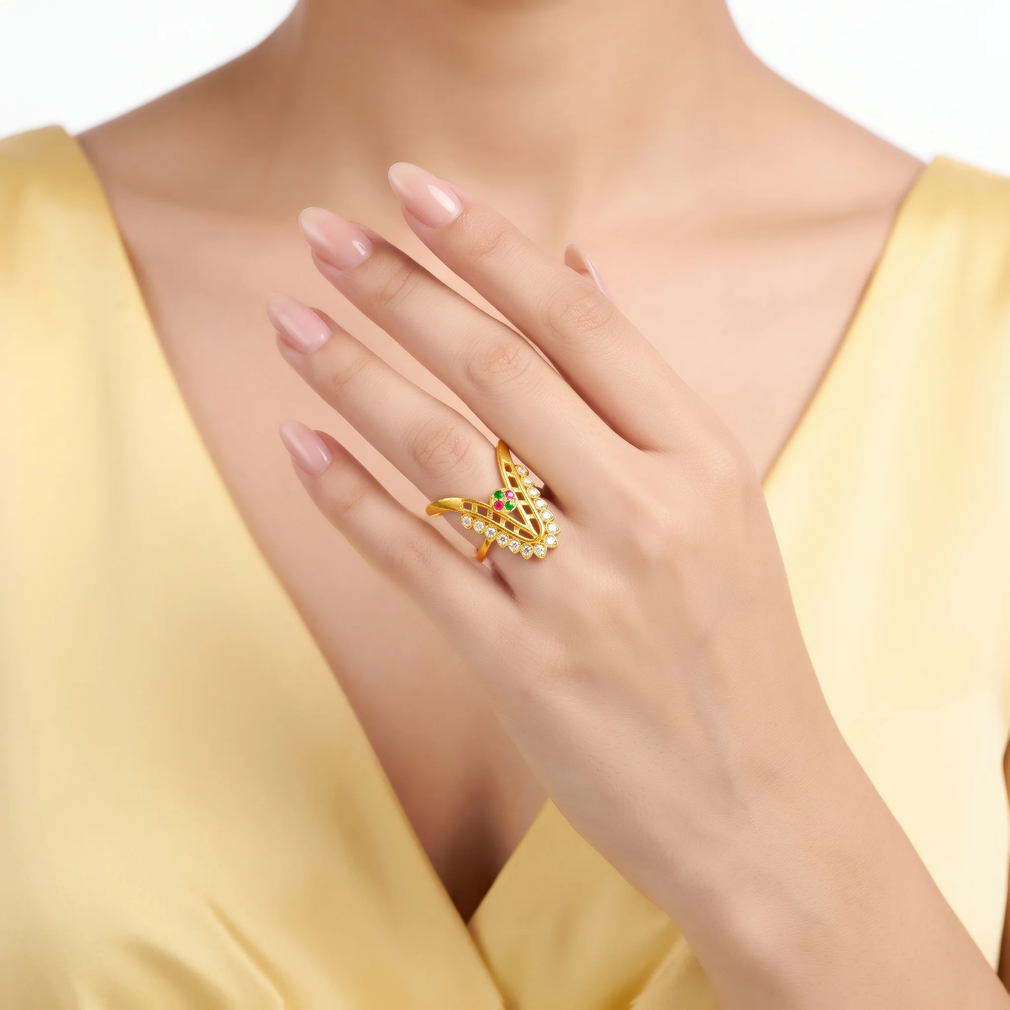 PRAO Ring Anti-Tarnish Floral Crown (Adjustable Size) - Image 2