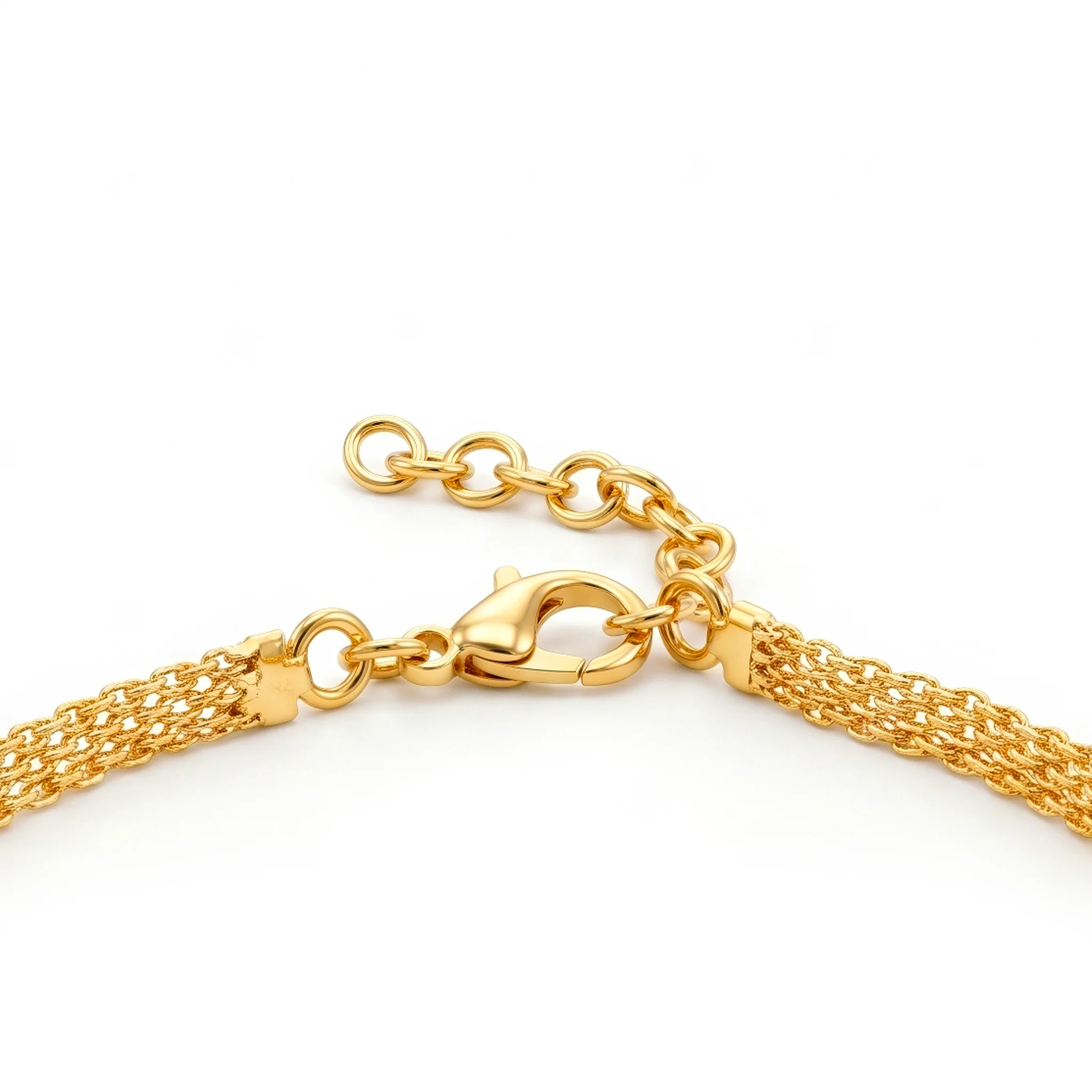 PRAO Bracelet Anti-Tarnish Green Stone Chain (Adjustable Size) - Image 5