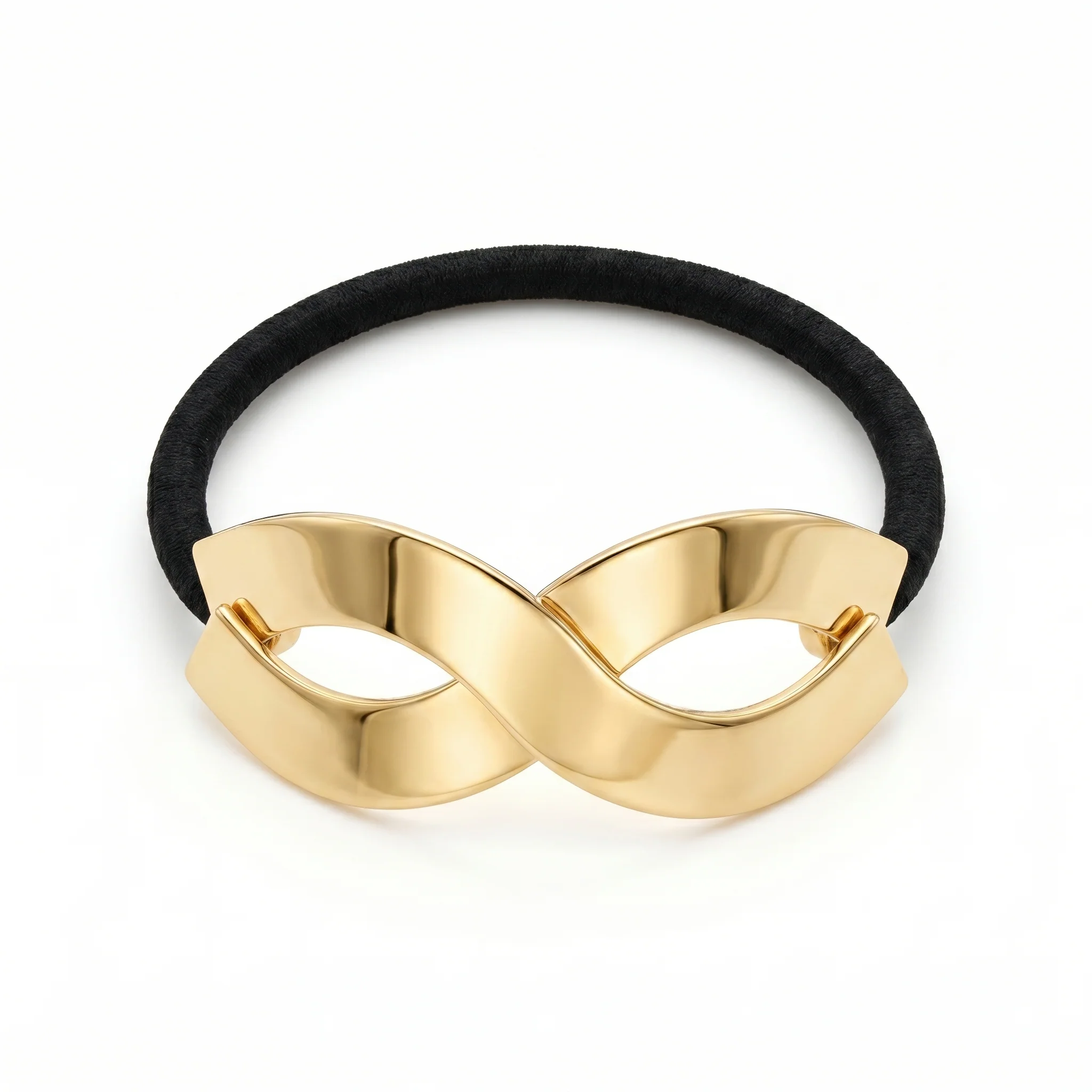 PRAO Hair Tie Anti-Tarnish Infinity Elastic Tie - Image 3