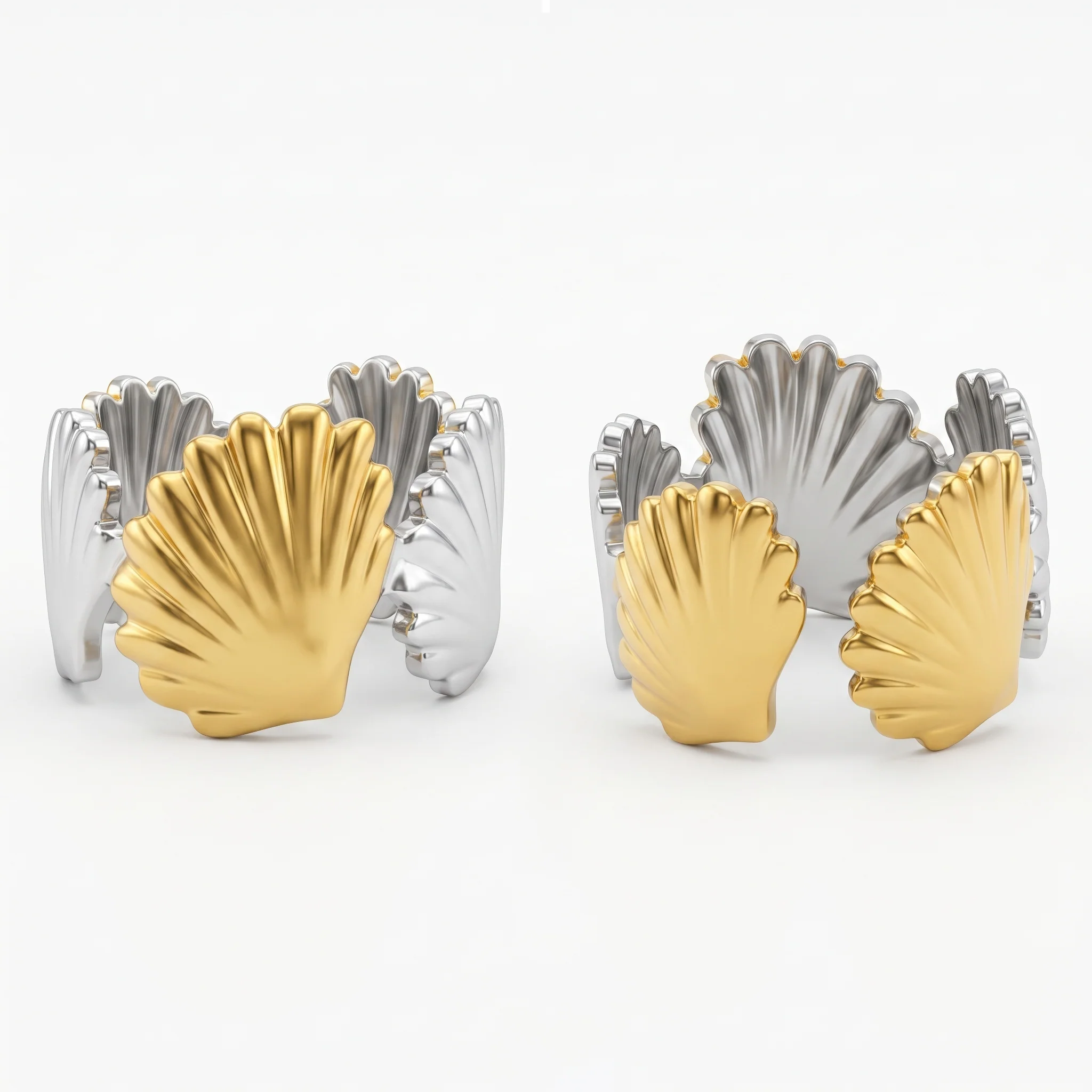 PRAO Ring Anti-Tarnish Seashell Band (Adjustable Size) - Image 5