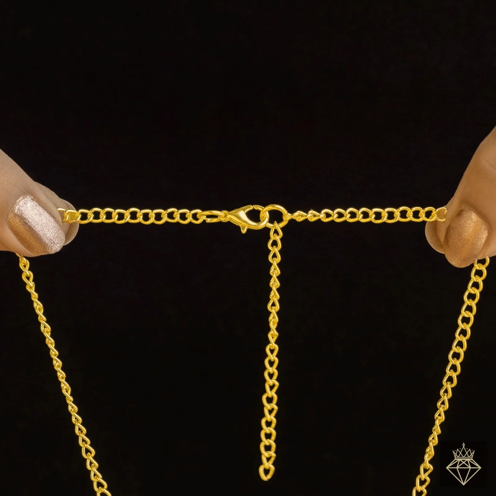 PRAO Necklace Anti-Tarnish Golden Set With Earrings - Image 7