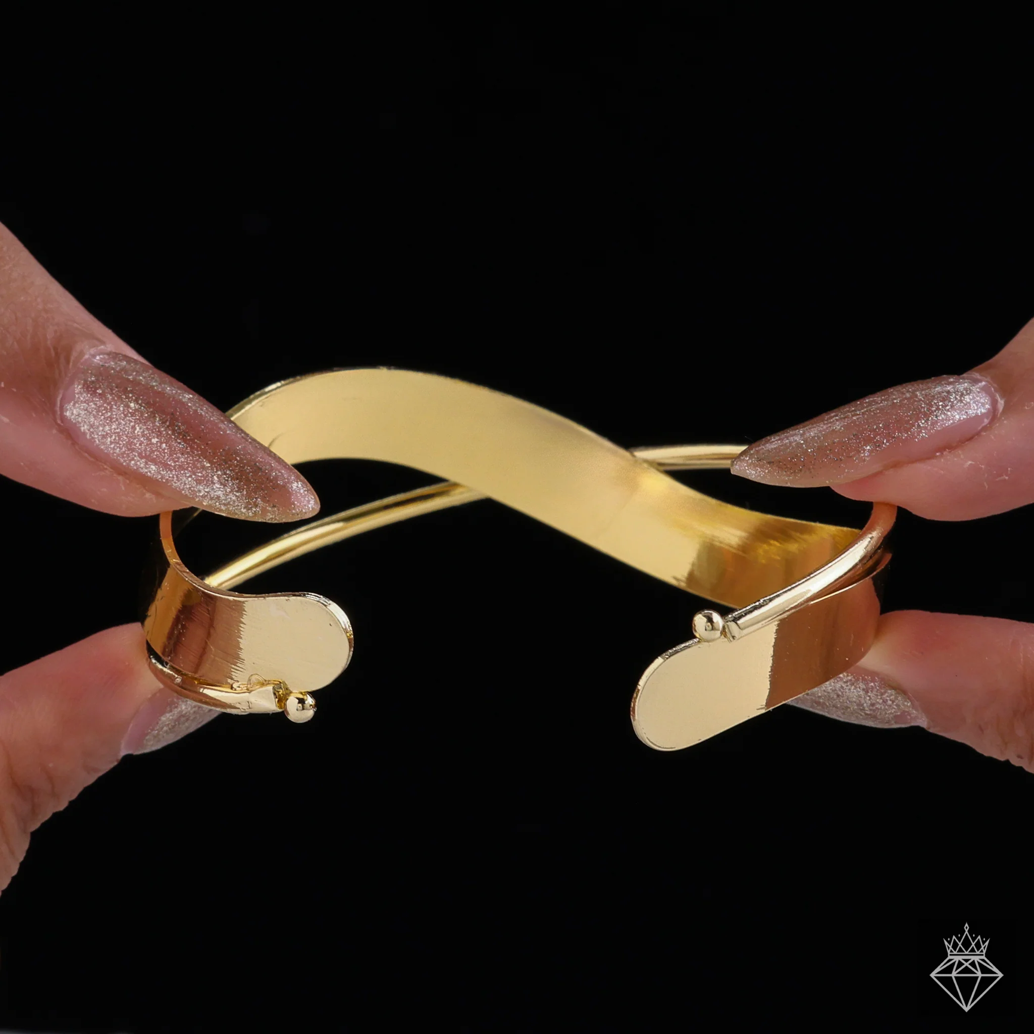 PRAO Bracelet Anti-Tarnish Golden Bangle (Adjustable Size) - Image 5